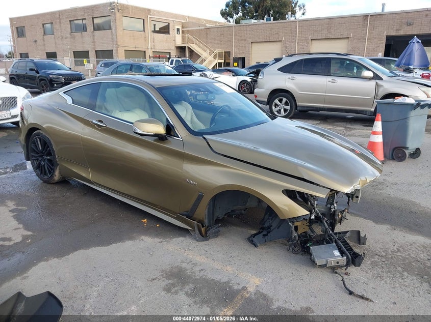 2017 Infiniti Q60 3.0T Red Sport 400