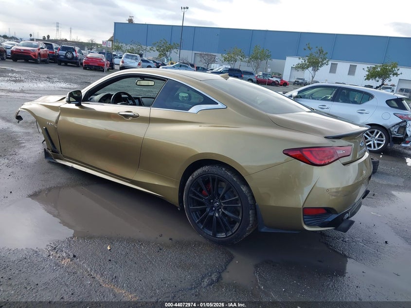 2017 Infiniti Q60 3.0T Red Sport 400