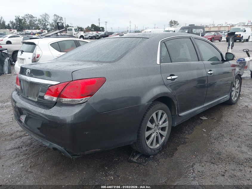 2011 TOYOTA AVALON SEDAN 3.5L V-6 DOHC, VVT, 268HP