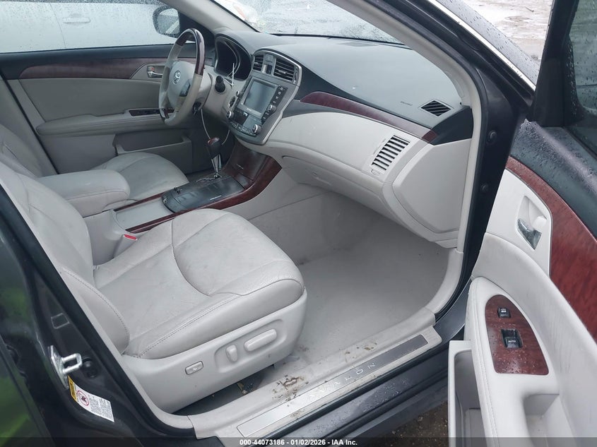 2011 TOYOTA AVALON SEDAN 3.5L V-6 DOHC, VVT, 268HP