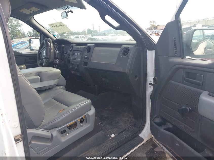 2012 Ford F-150 3.7 Xl white Lot 111044073187 Vin 1FTMF1CM7CKE40102