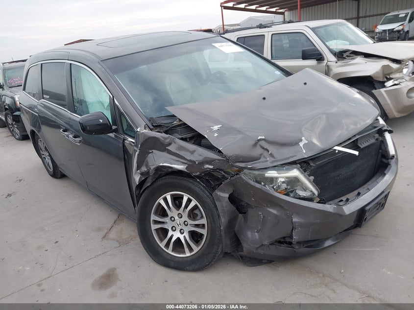 5FNRL5H66CB036754 2012 Honda Odyssey Ex-L auction photo 1
