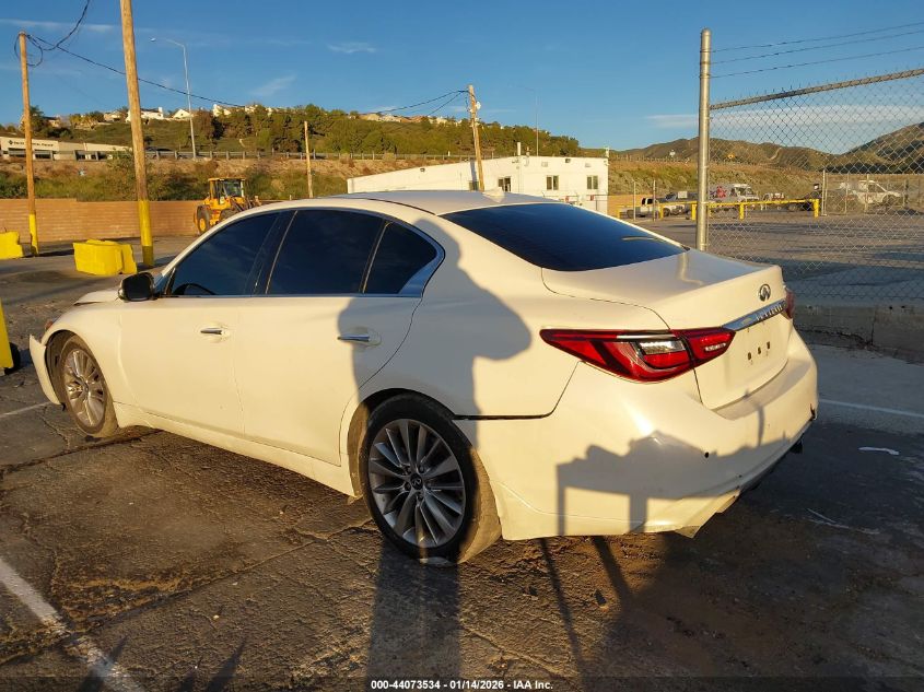 2021 Infiniti Q50 Luxe