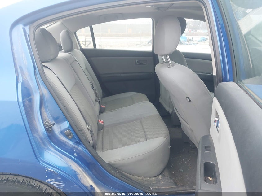 2012 Nissan Sentra 2.0 2.0 Sr blue Lot 111044073796 Vin 3N1AB6AP4CL674496