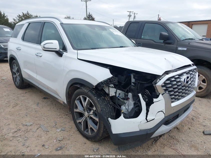 KM8R34HE6LU064154 2020 Hyundai Palisade Sel auction photo 1