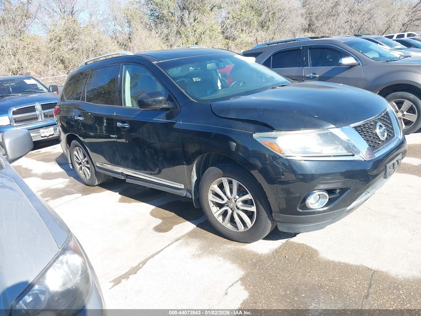 5N1AR2MM8DC631209 2013 Nissan Pathfinder Sl auction photo 1