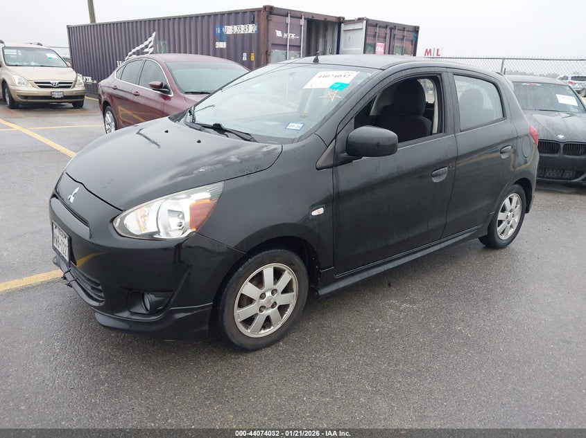 Vin: ml32a4hj0eh026068, lot: 44569868, mitsubishi mirage es 20142
