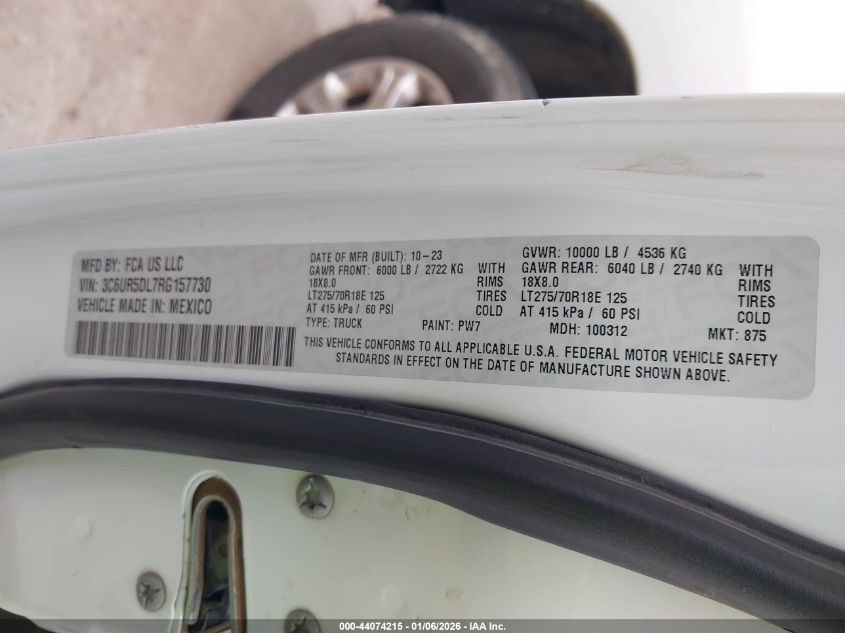 2024 Ram 2500 - 3C6UR5DL7RG157730