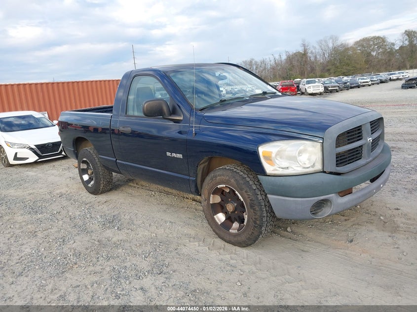 1D7HA16K58J161258 2008 Dodge Ram 1500 St/Sxt auction photo 1
