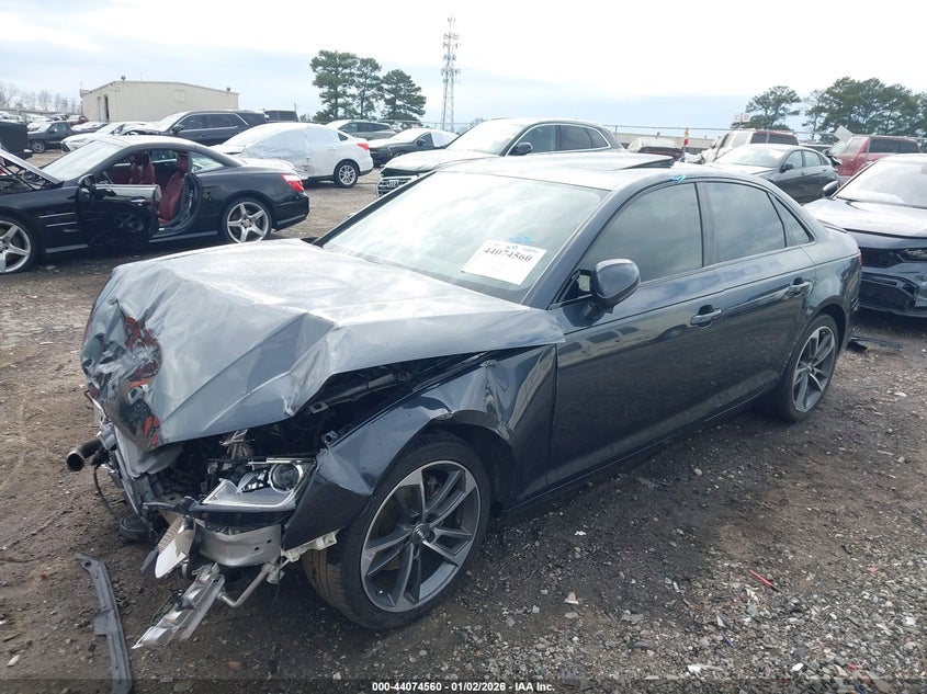 Vin: waugmaf42kn021194, lot: 44570396, audi a4 40 premium 20192