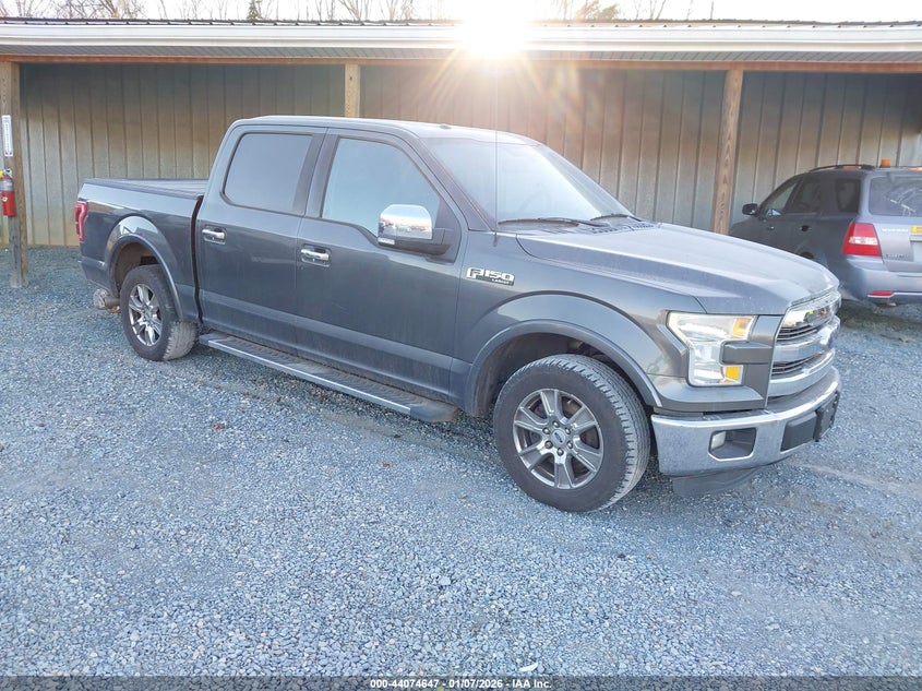 1FTEW1CF4FKD23622 2015 Ford F-150 Lariat auction photo 1