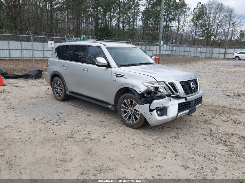JN8AY2ND3H9001367 2017 Nissan Armada Sl auction photo 1