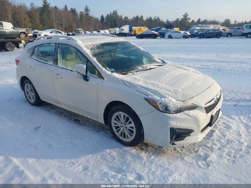 2017 Subaru Impreza 2.0I Premium