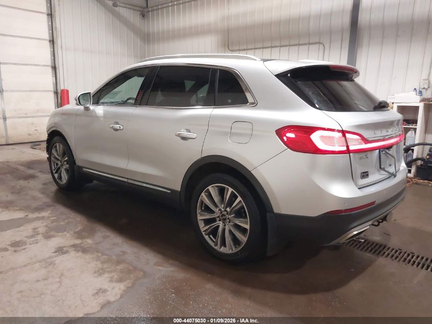 2016 Lincoln Mkx Reserve