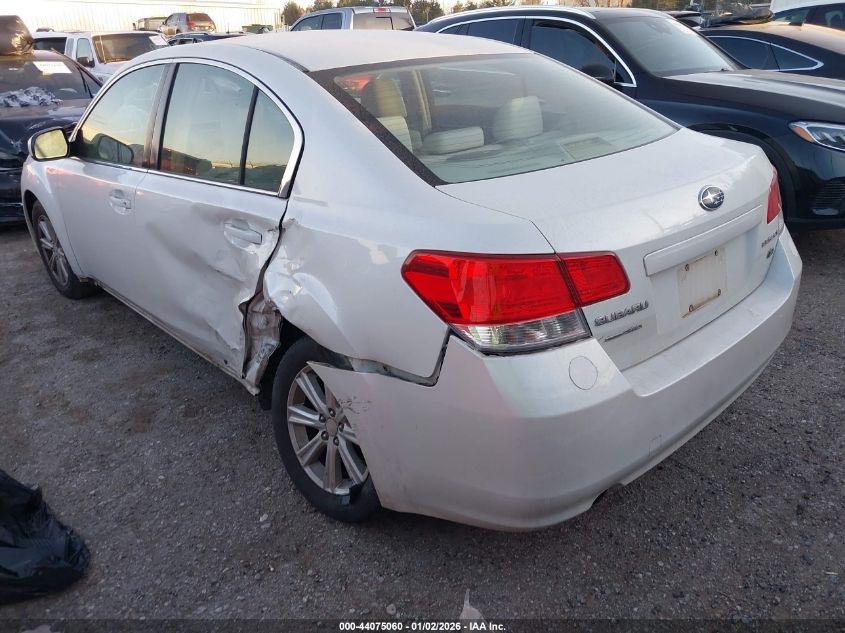 2010 Subaru Legacy 2.5I Premium