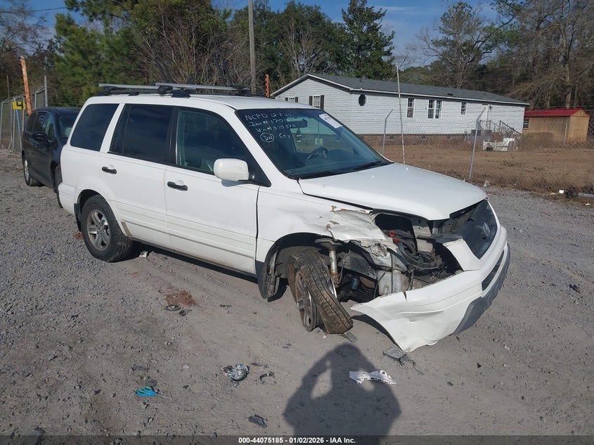 2HKYF18533H575370 2003 Honda Pilot Ex-L auction photo 1