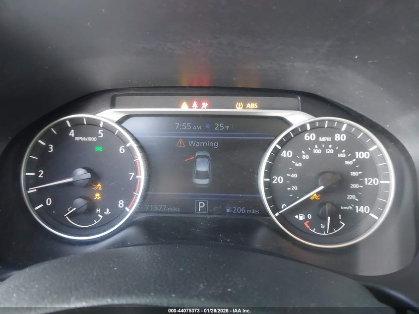VIN 1N4BL4CV1NN349201 2022 NISSAN ALTIMA SR FWD