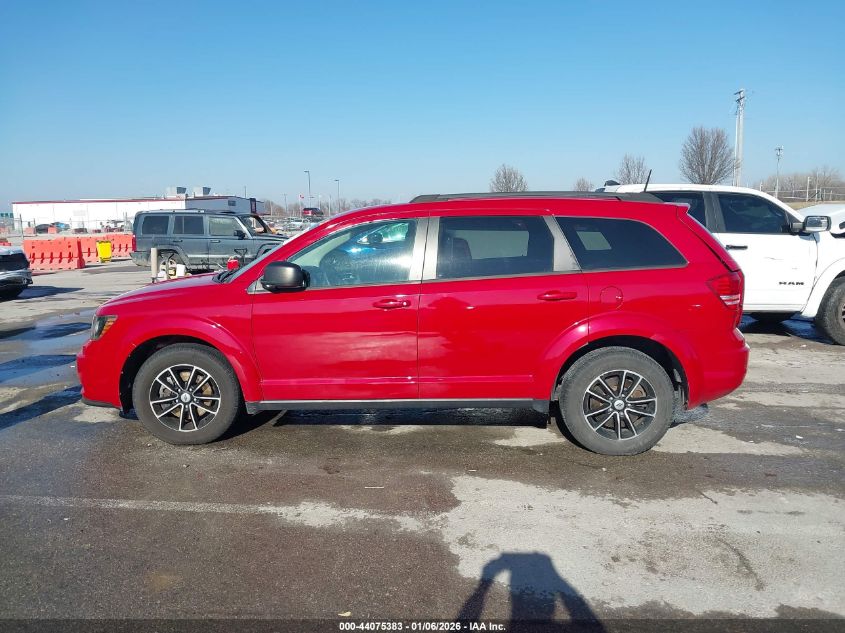 2018 Dodge Journey Se VIN: 3C4PDCAB1JT473978 Lot: 44075383
