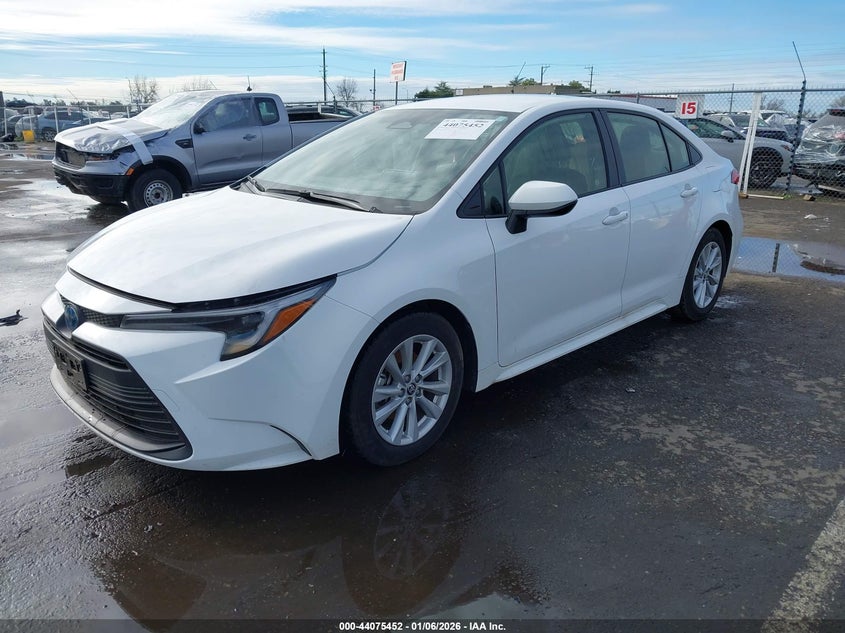 2025 Toyota Corolla Hybrid Le
