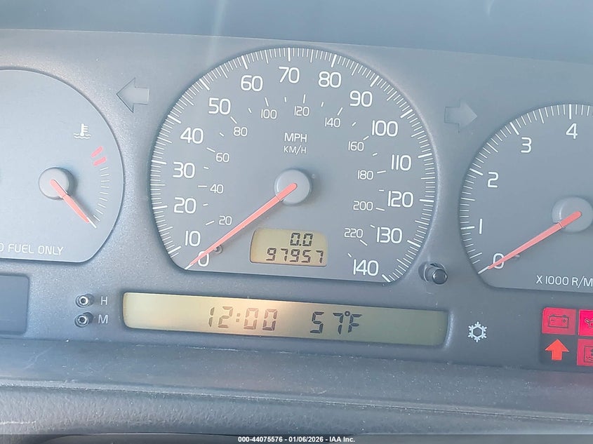 1998 Volvo S70 Gtas/Gtms VIN: YV1LS5579W1483253 Lot: 44075576