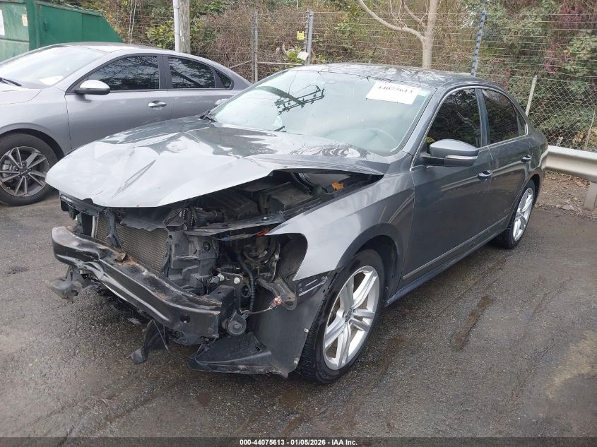 2014 Volkswagen Passat 2.0L Tdi Sel Premium