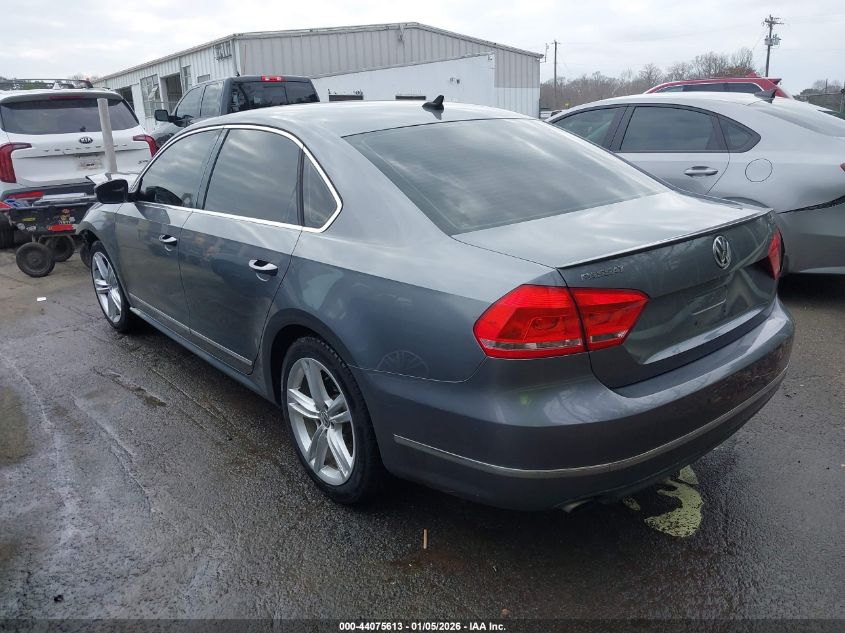 2014 Volkswagen Passat 2.0L Tdi Sel Premium