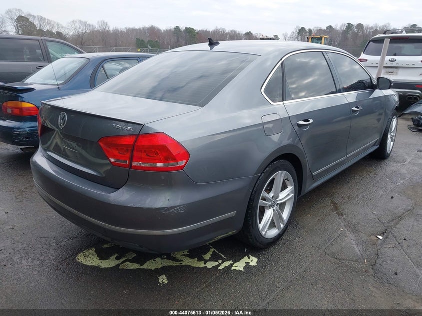 2014 Volkswagen Passat 2.0L Tdi Sel Premium