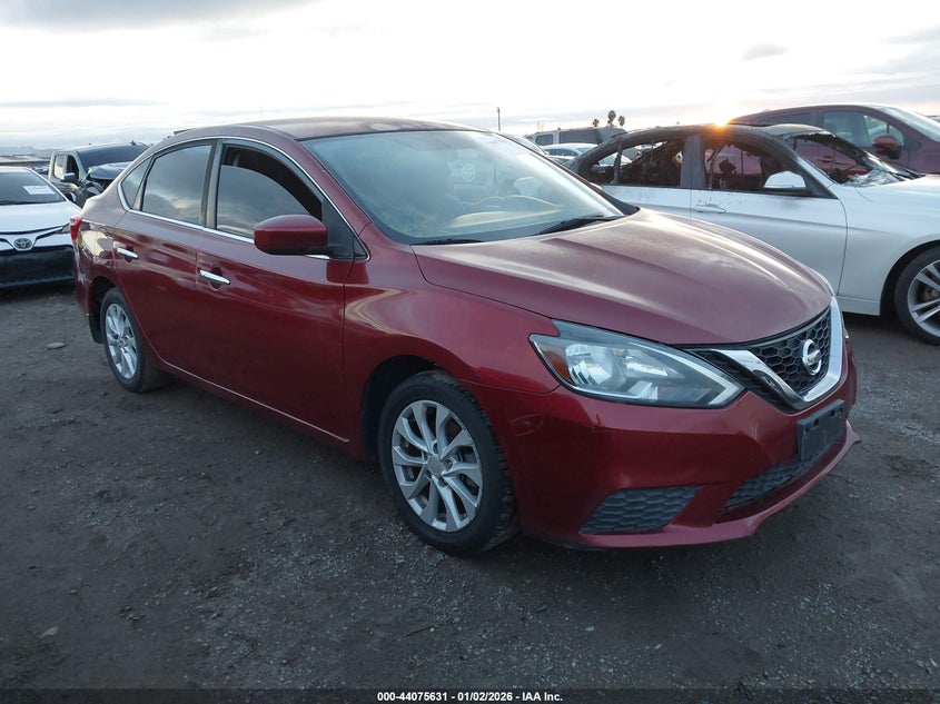 3N1AB7AP0KY264771 2019 Nissan Sentra Sv auction photo 1