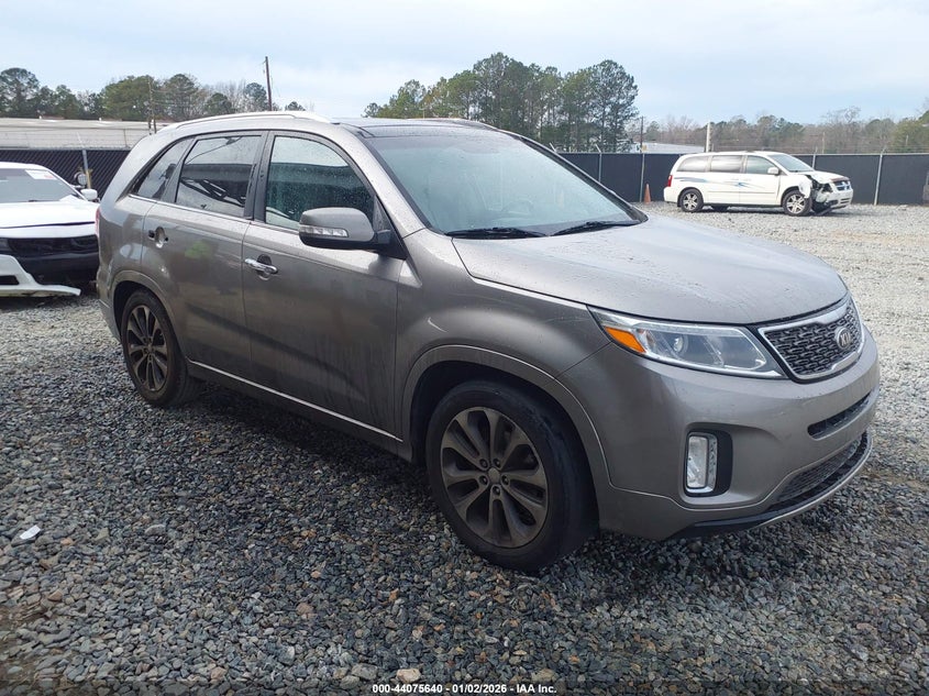 5XYKW4A78EG502170 2014 Kia Sorento Sx auction photo 1