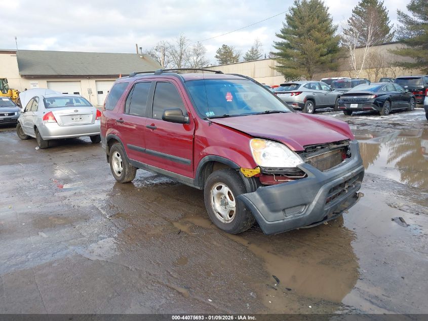 2002 Honda Cr-V Lx