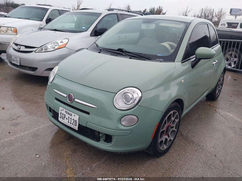 Vin: 3c3cffar1ct306390, lot: 44571610, fiat 500 pop 20122