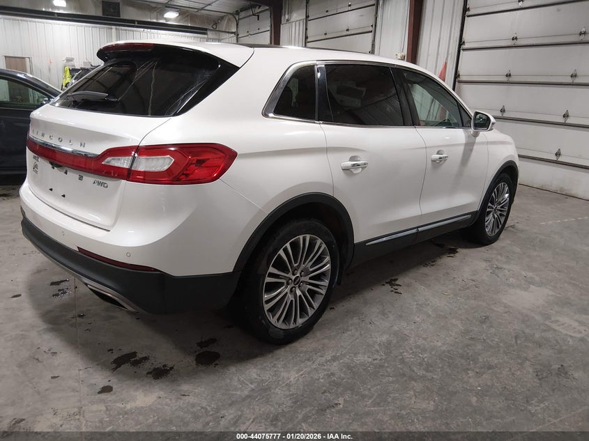 2016 Lincoln Mkx Reserve