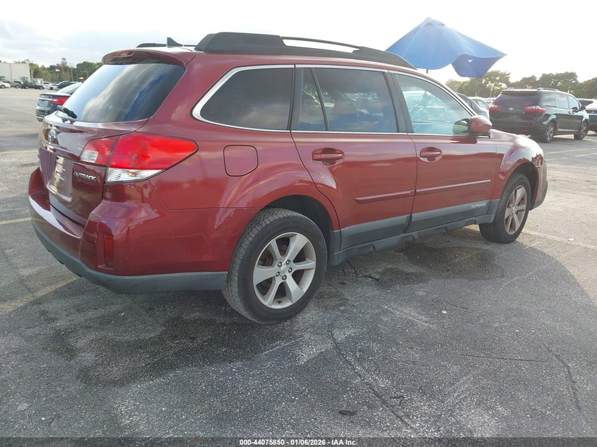 Vin: 4s4brbkcxd3213832, lot: 44571686, subaru outback 2.5i limited 20134