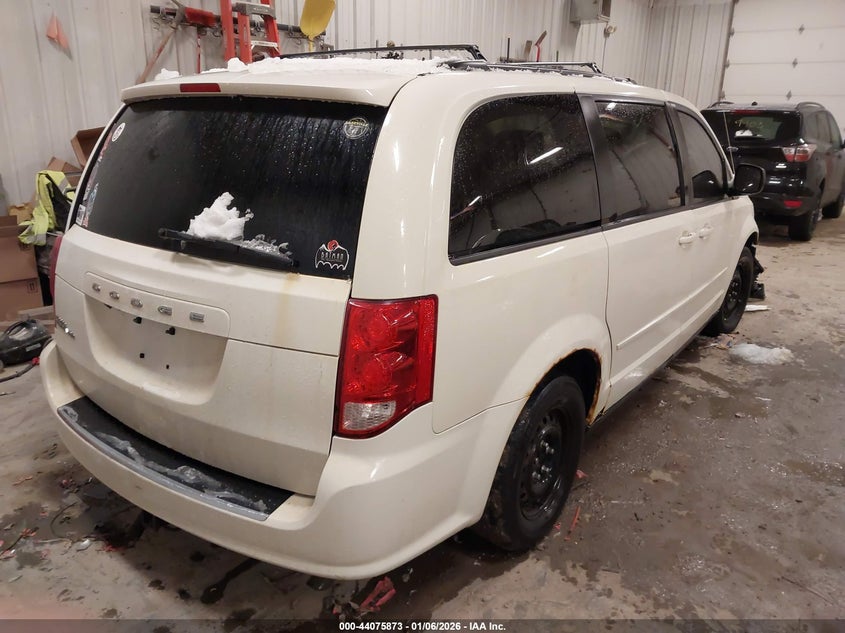 Vin: 2c4rdgbg4dr573137, lot: 44571709, dodge grand caravan se/sxt 20134