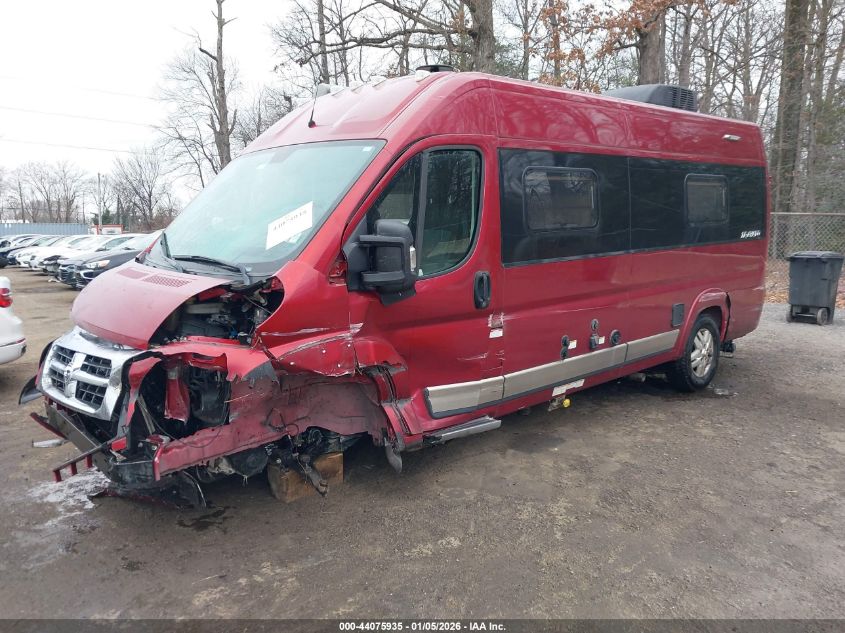 2018 Ram Promaster 3500 Cargo Van High Roof 159 Wb Ext