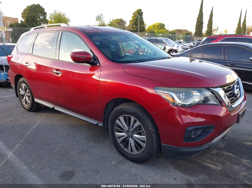 5N1DR2MN0JC618861 2018 Nissan Pathfinder S auction photo 1