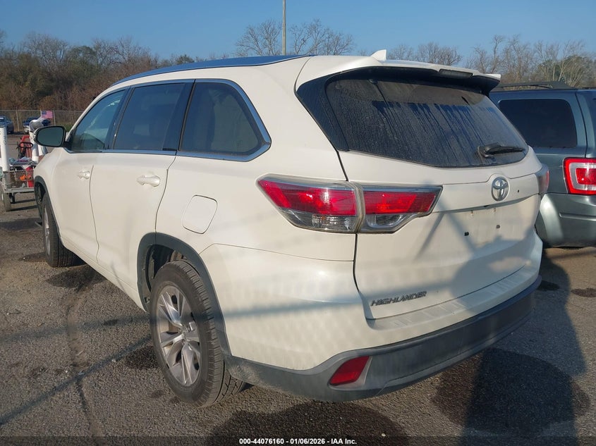 2015 Toyota Highlander Xle V6