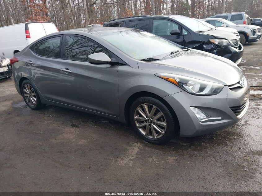 2014 Hyundai Elantra Se