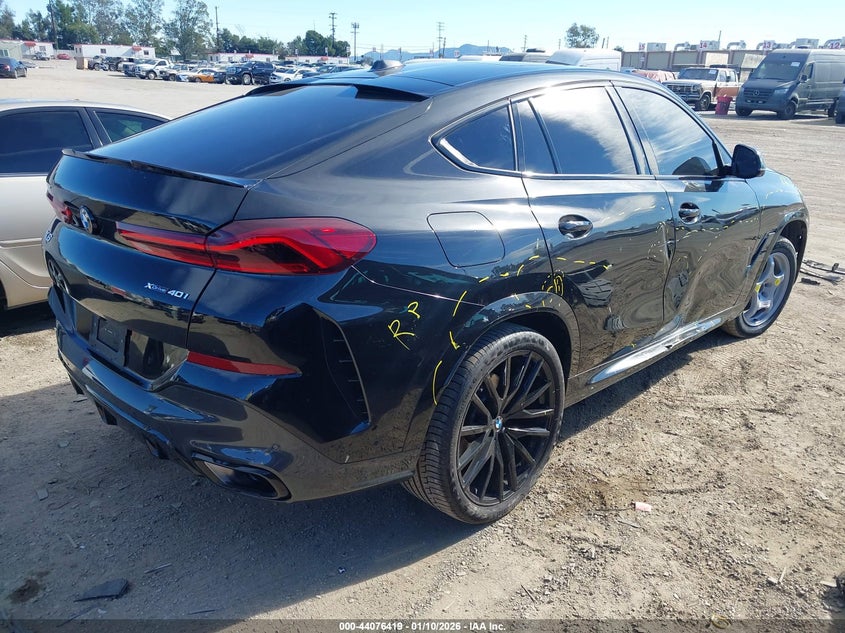 VIN: 5UX33EX09R9T57546 2024 BMW X6 XDRIVE40I