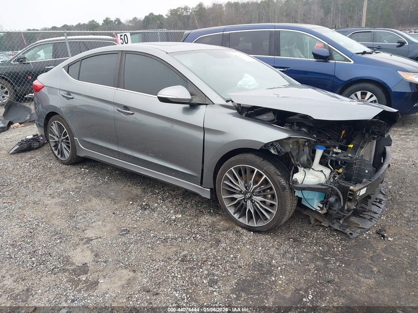 KMHD04LB2JU539246 2018 Hyundai Elantra Sport auction photo 1