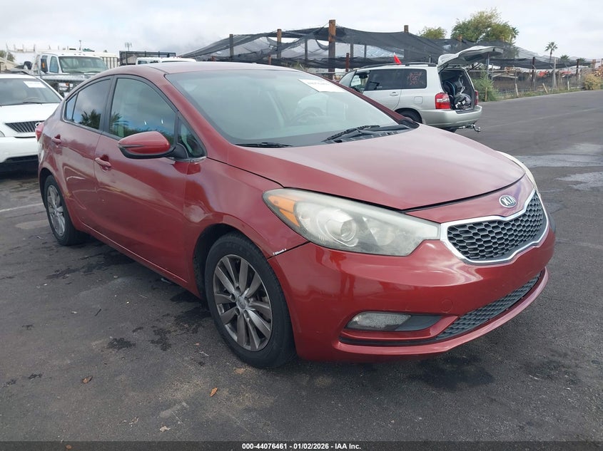 KNAFX4A81E5115439 2014 Kia Forte Ex auction photo 1