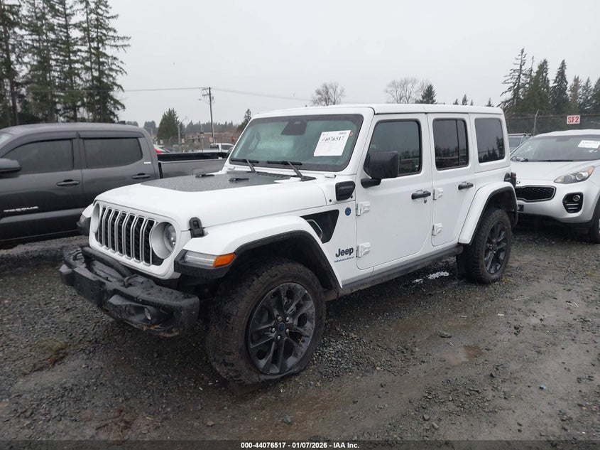 2025 JEEP WRANGLER 4XE auction photo 2