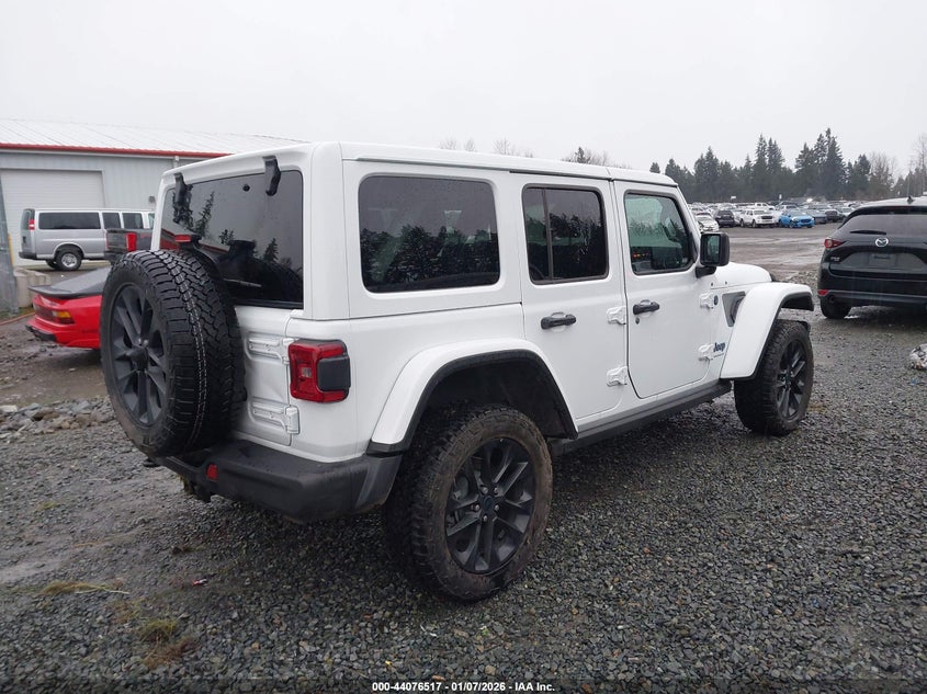 2025 JEEP WRANGLER 4XE auction photo 4