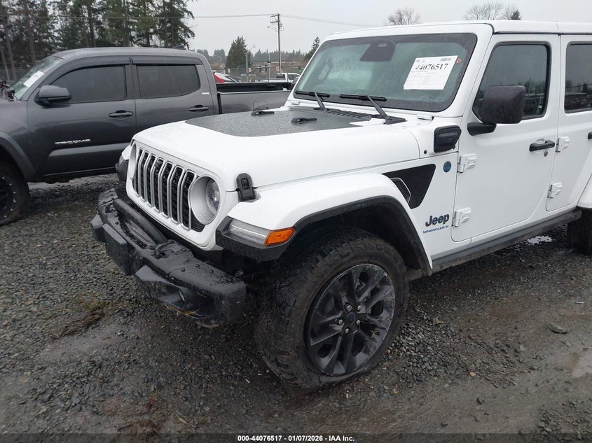 2025 JEEP WRANGLER 4XE auction photo 6