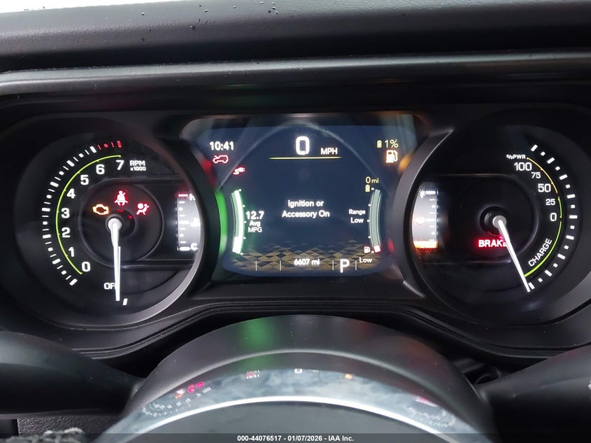 2025 JEEP WRANGLER 4XE auction photo 7