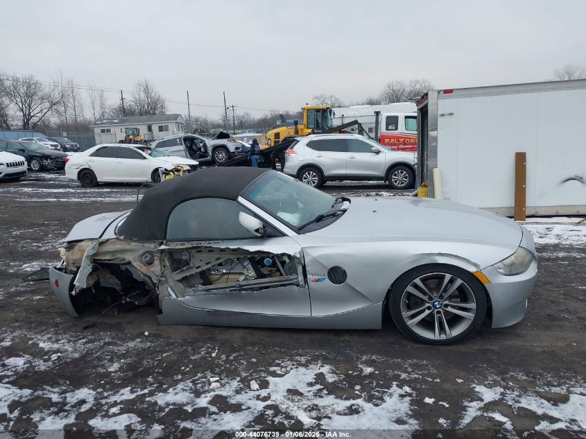 2007 BMW Z4 3.0Si VIN: 4USBU53587LX03754 Lot: 44076739