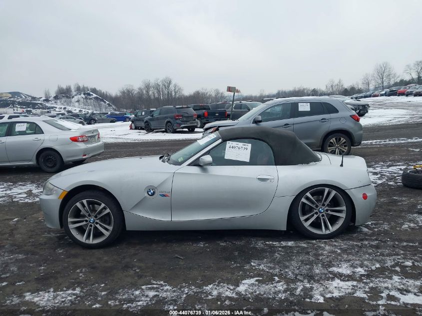 2007 BMW Z4 3.0Si VIN: 4USBU53587LX03754 Lot: 44076739