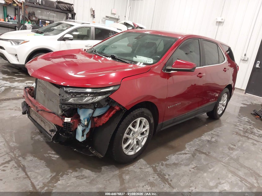2022 Chevrolet Equinox Fwd Lt 3GNAXKEV8NS175636 photo 1