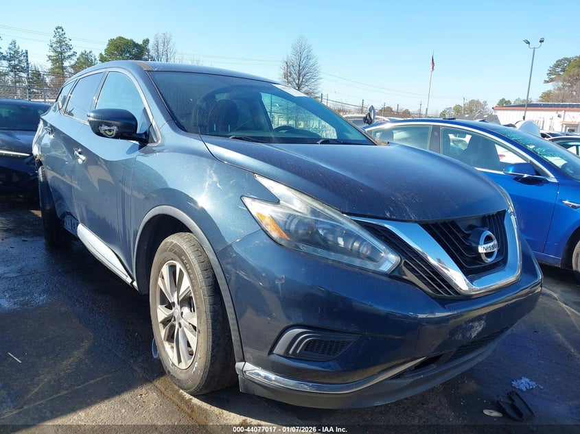 5N1AZ2MG9JN137001 2018 Nissan Murano S auction photo 1