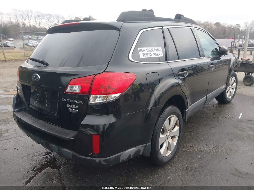 2012 Subaru Outback 2.5I Limited